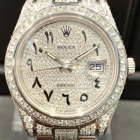 arabian dial rolex|arabic dial rolex iced out.